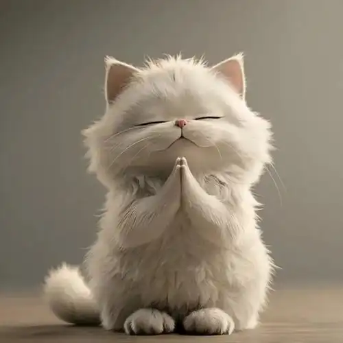 祈福祈愿小猫小狗头像

