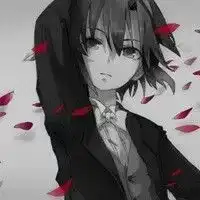 动漫双人情侣头像亲吻情侣图
