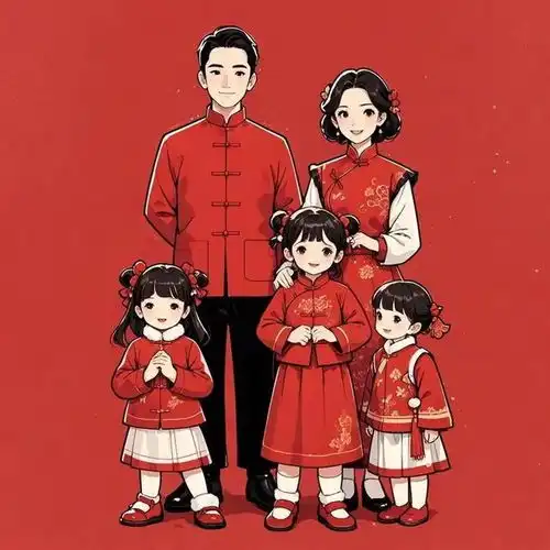 2025新年全家福头像
