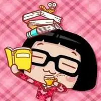 眼镜头像卡通卡通戴眼镜个性头像
