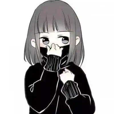 口罩头像中国加油
