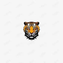 卡通老虎头像素材图片免费下载高清装饰图案png千库网图片编号3316830
