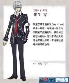 求吸血鬼骑士的人物介绍
