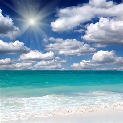 最美海景头像,唯美静谧的沙滩海滩风景图片

