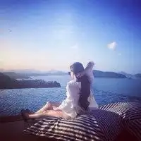 微信海边看海背影头像微信头像图片大全
