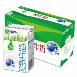 蒙牛纯牛奶1l6瓶3整箱爆料今日值得买
