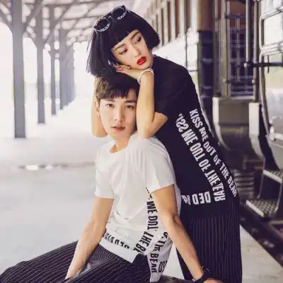 七夕图片唯美浪漫情侣头像幸福大全七夕秀恩爱情侣头像一男一女
