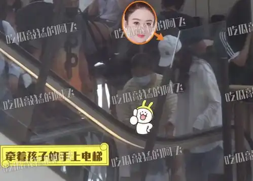 赵丽颖2岁儿子罕露面,身高已到大人腰,母子逛商场玩耍感情好
