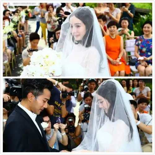 34岁唐嫣婚纱照,32杨幂婚纱照,时间相差4年,结果就相差远了设计
