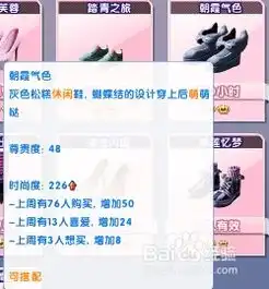 炫舞时代星梦奇缘打工面试休闲简洁ss搭配
