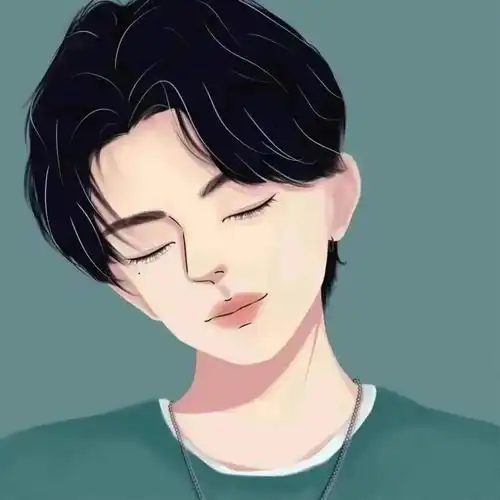 不易撞的情侣头像
