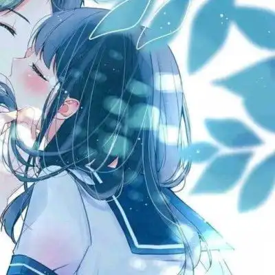 情侣头像动漫一男一女
