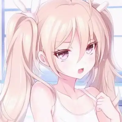 百慕可爱双马尾女头
