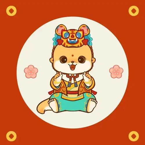 新年倒计时换上虎年头像和壁纸,迎虎年接福气

