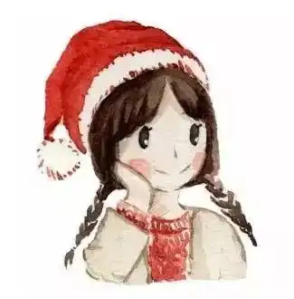 新年喜庆情侣男女微信头像
