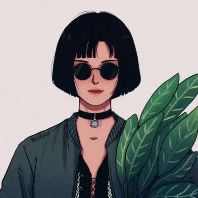 哥妹头像一左一右两张动漫
