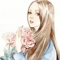 手绘女孩图片小清新图片手绘壁纸小清新女孩图片
