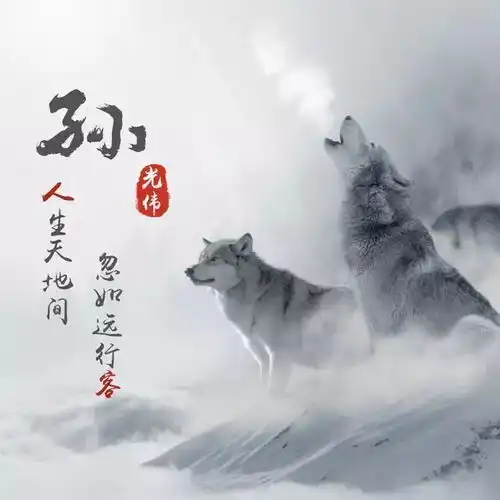 姓氏头像带狼的姓氏微信头像
