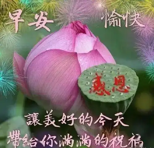 2020微信早安动态图片带字带祝福语温馨暖心的早安祝福图片精选
