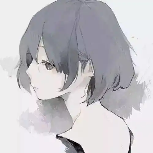 动漫女生头像开始的开始总是甜蜜的
