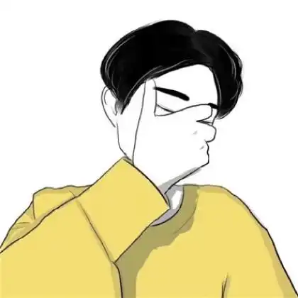 个性手绘系韩国情侣漫画头像图片一对两张单独的
