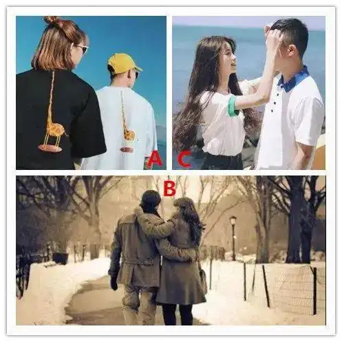 凭直觉,哪一对男女是情侣测你是不是独身主义者
