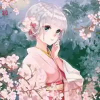动漫女生头像唯美浪漫
