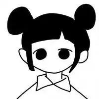 漫画女生头像冷酷黑白高冷黑白漫画少女头像
