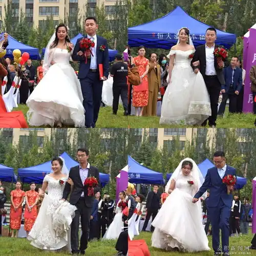 麦积区举行2020年推动移风易俗倡导婚嫁新风集体婚礼
