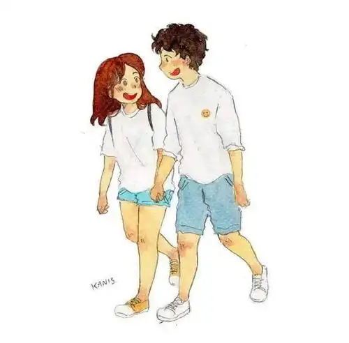品牌丨40张情侣间真实甜蜜插画曝光,看完都想谈恋爱了
