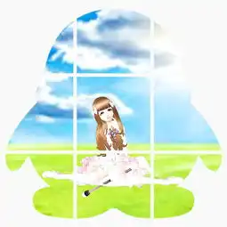 美图秀秀怎么把炫舞时代的人变为卡通的
