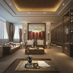 襄樊星级酒店设计红专设计九里山色精品酒店
