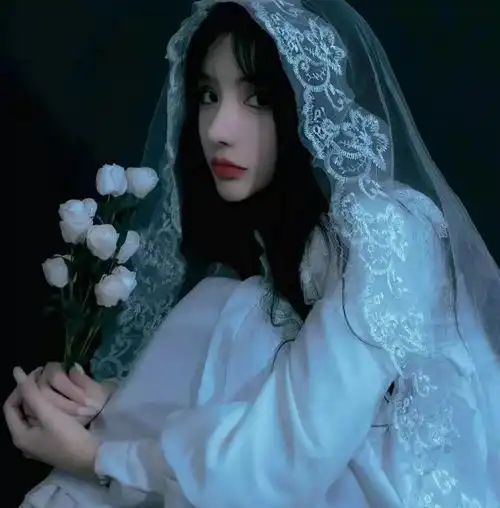 黑白婚纱头像21张精选头像
