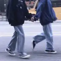 小众漂亮情头真人头像

