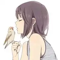 二次元刘海qq头像
