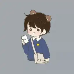 呆萌纯情情侣头像抖音可爱有创意
