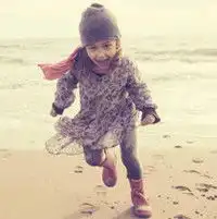 欧美萌小孩情侣头像
