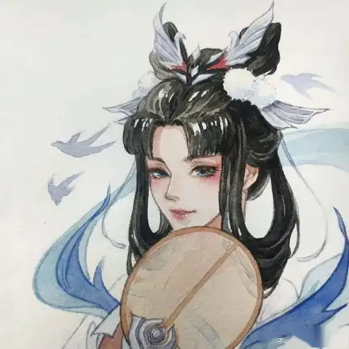 王者荣耀插画情侣头像,520快到了快跟对象一起用
