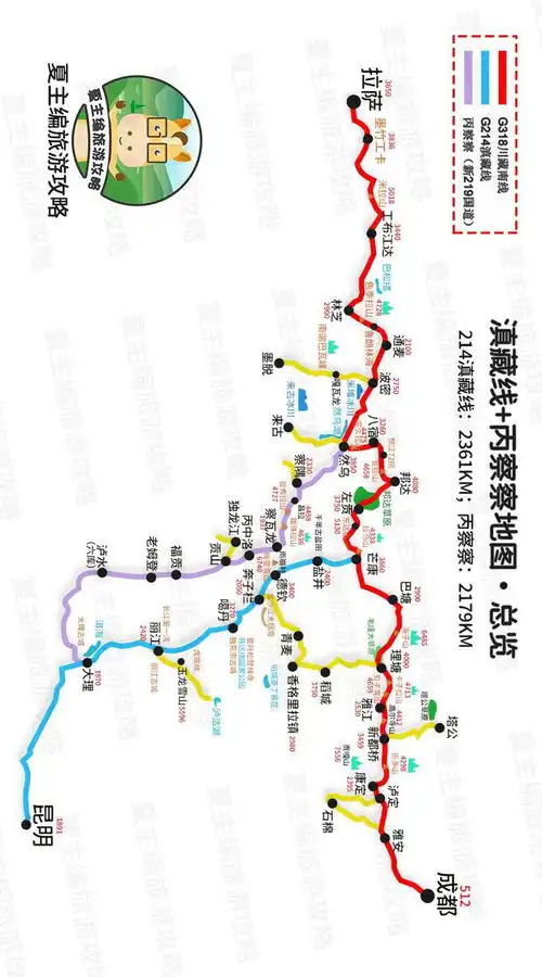 国内自驾,11条最美景观公路,遍布西藏云南新疆青海川西
