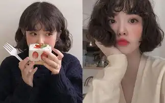 特搜2019短卷发范本,这款泰迪卷短发,减龄不挑人还修饰脸型
