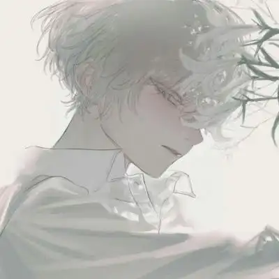 成熟精致动漫男头像世界欠你的温柔,我还你一片情
