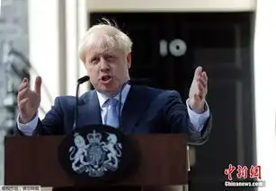 英国女王伊丽莎白二世在白金汉宫会见约翰逊任命其为英国首相
