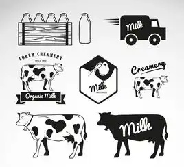 黑色乳制品标签矢量图图标元素免费下载格式ai图片编号15736980千图网
