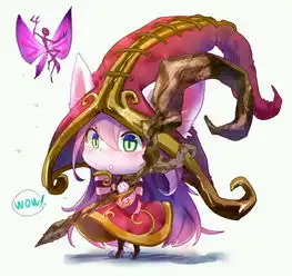 英雄联盟lol璐璐萌图可爱仙灵女堆糖,美好生活研究所
