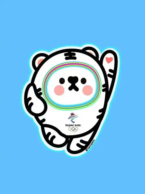 超可爱的冰墩墩和雪容融合集
