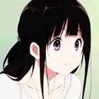 女生用千反田爱瑠当头像微信头像图片大全
