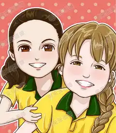 唯美双人真人转绘情侣闺蜜堆糖,美好生活研究所
