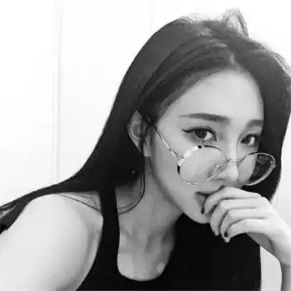 御姐专用黑白头像,没经历过爱恨情仇的社会女
