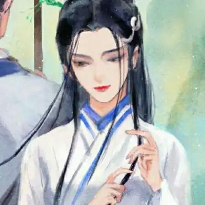 手绘唯美动漫头像女生一个人的一往情深
