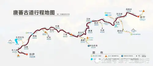 西藏路书12张覆盖了西藏全域的旅游地图
